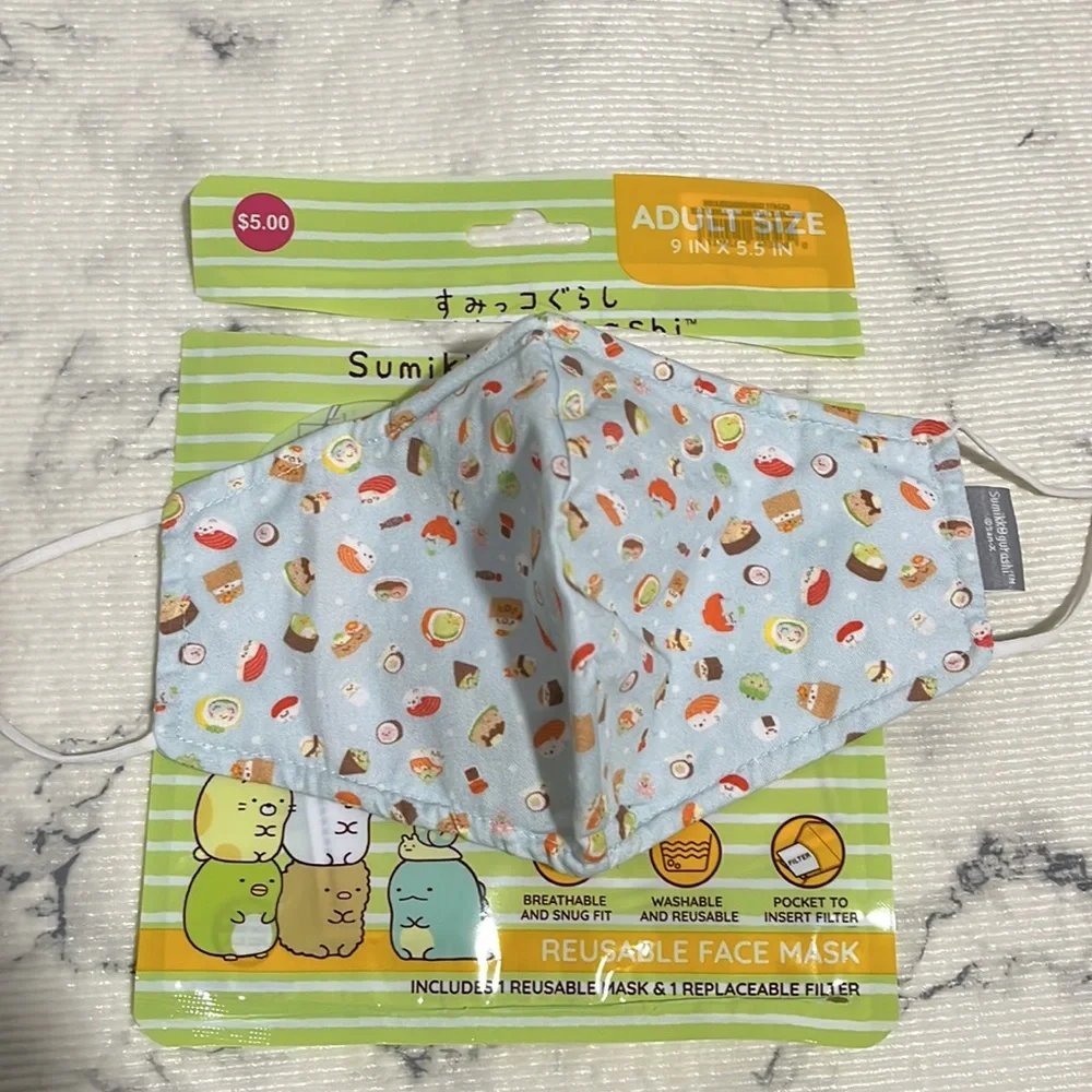 Sumikko Gurashi 2 Adult Size Face Mask